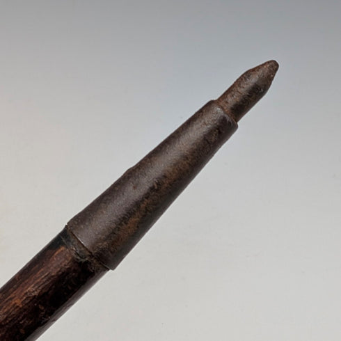 英国アンティーク スコットランド ホーンハンドル 羊飼いステッキ 杖 92cm